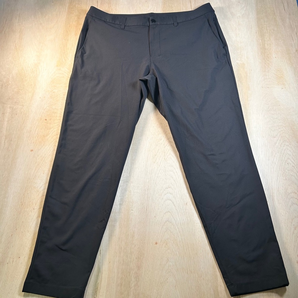 Lululemon Commission Pant Classic Black Men 38x32 LM5A04S Technical Chino